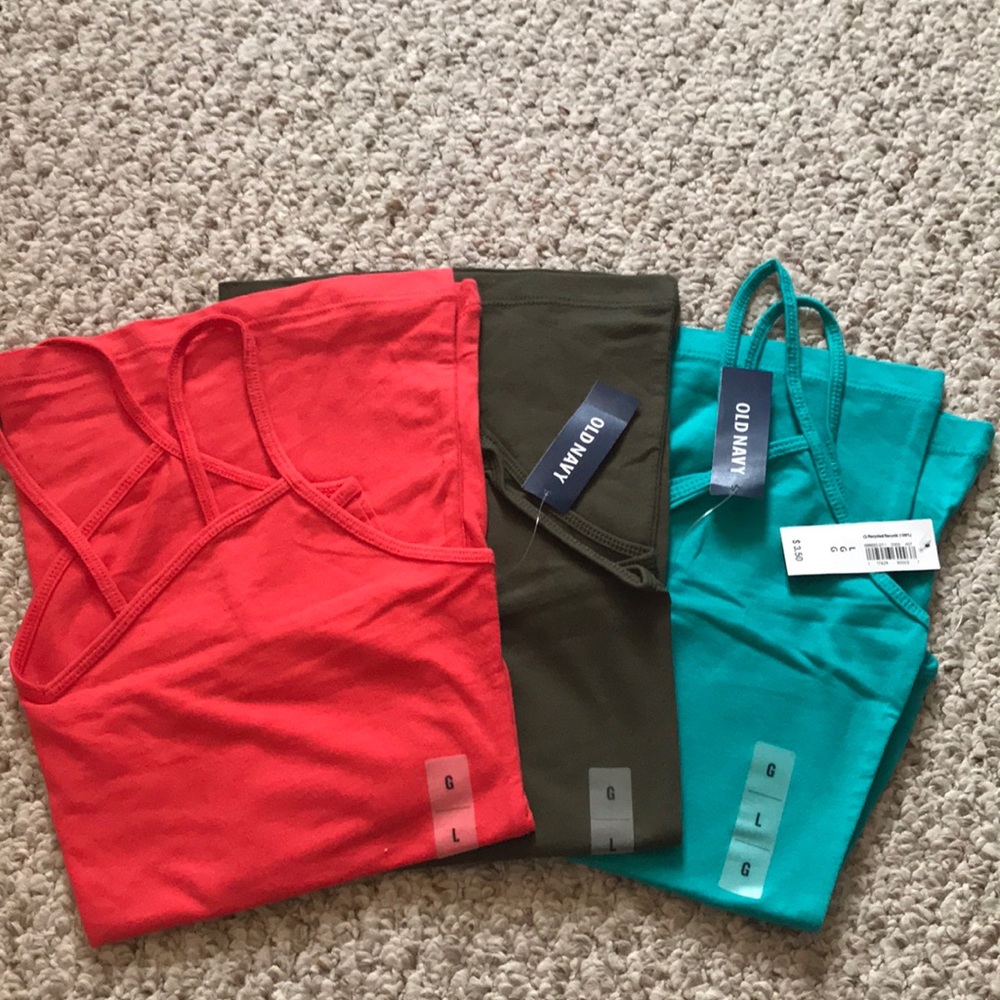 BNWT Set of 3 Old Navy Tanks